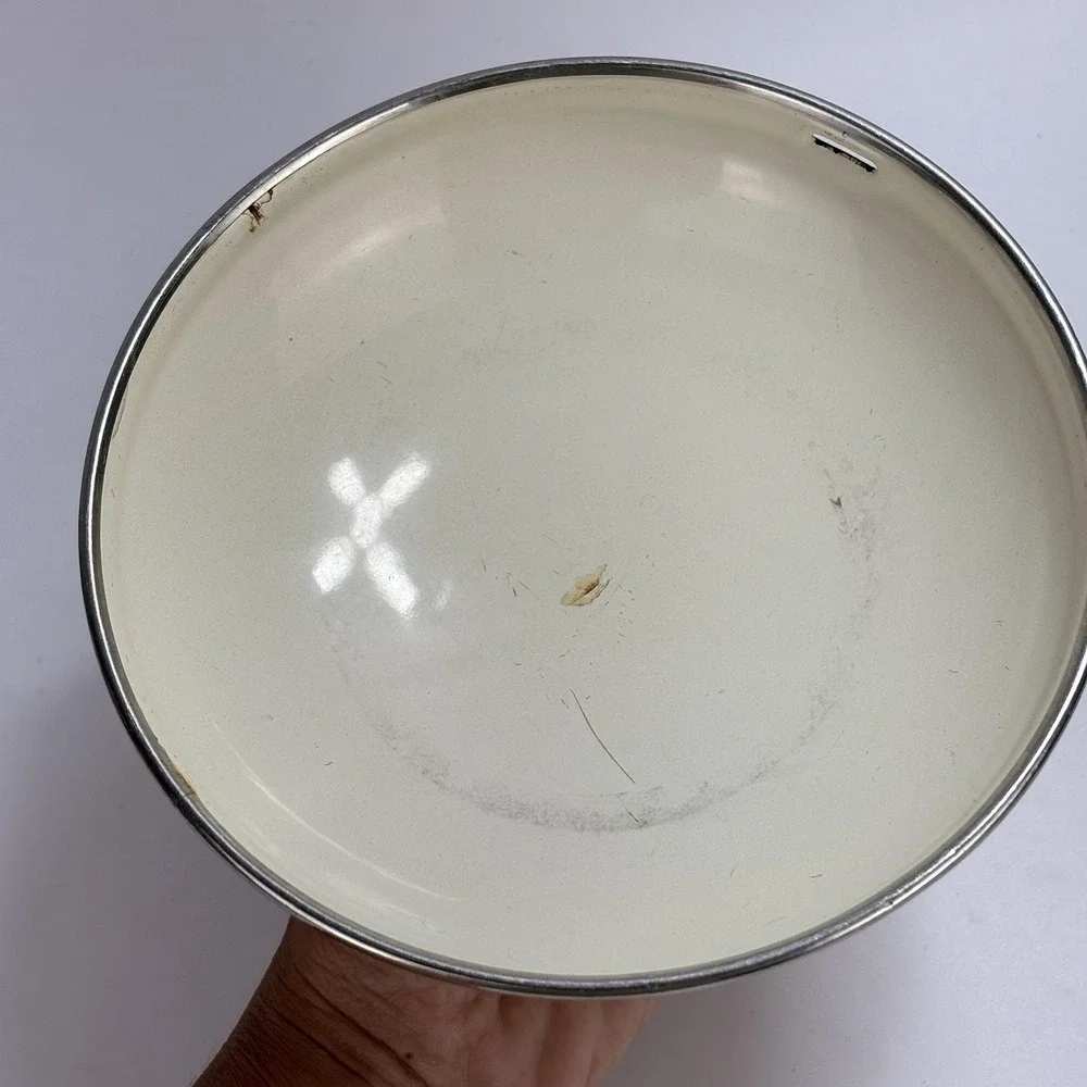 ASTA VILLEROY & BOCH Enamelware Geranium LID ONLY Replacement 6.5